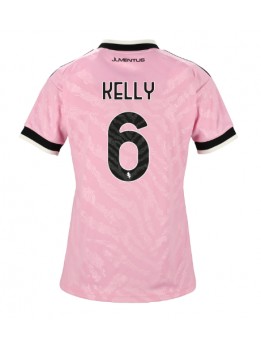 Ženski Nogometna dresi replika Juventus Lloyd Kelly #6 Gostujoči 2026-27 Kratek rokav Ženski Nogometna dresi replika Juventus Lloyd Kelly #6 Gostujoči 2026-27 Kratek rokav